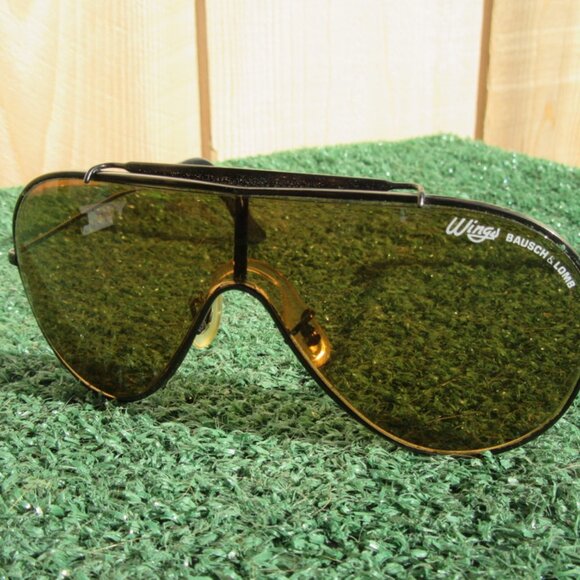 Vintage Wings By Bausch Lomb Aviator Sunglasses Ray Ban